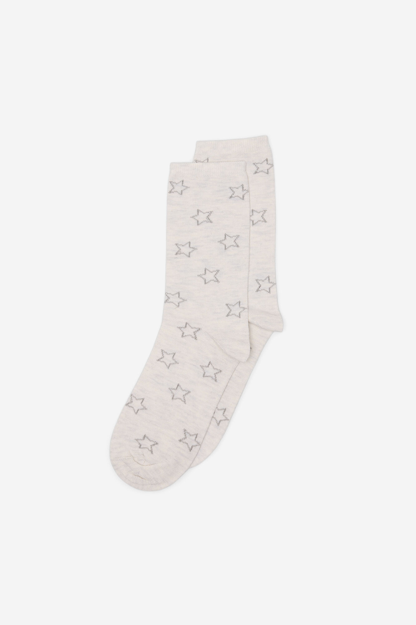 Milano Calcetines estampado estrellas lurex