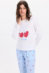 Milano Pijama con lazo Azul