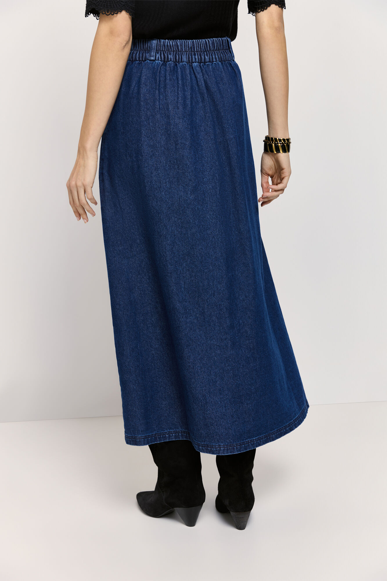 Milano Falda midi Azul