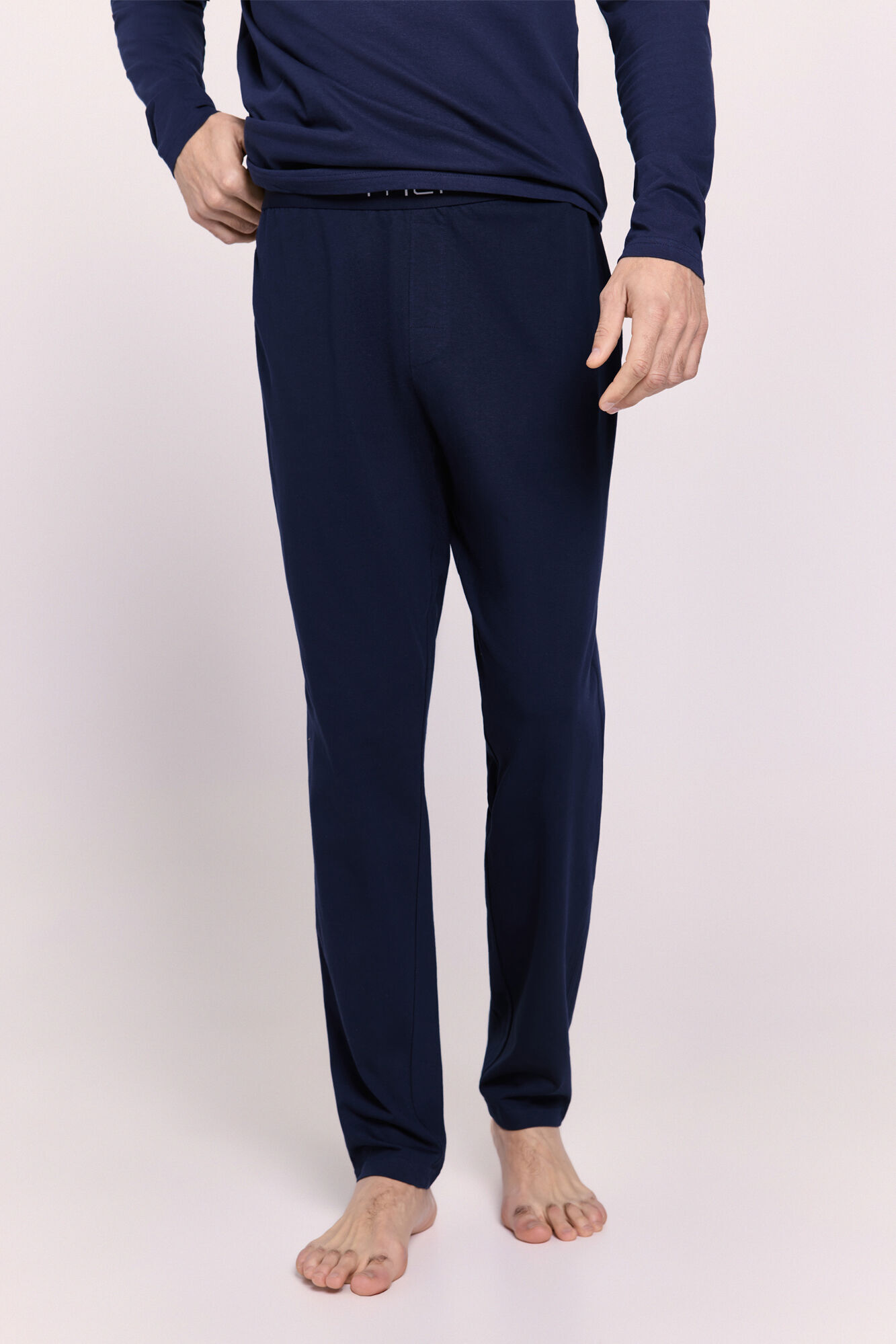 Milano Pijama con letras Navy