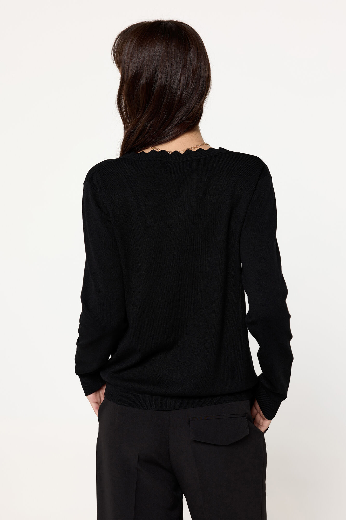 Milano Camisa Entallada Estampada Blanco