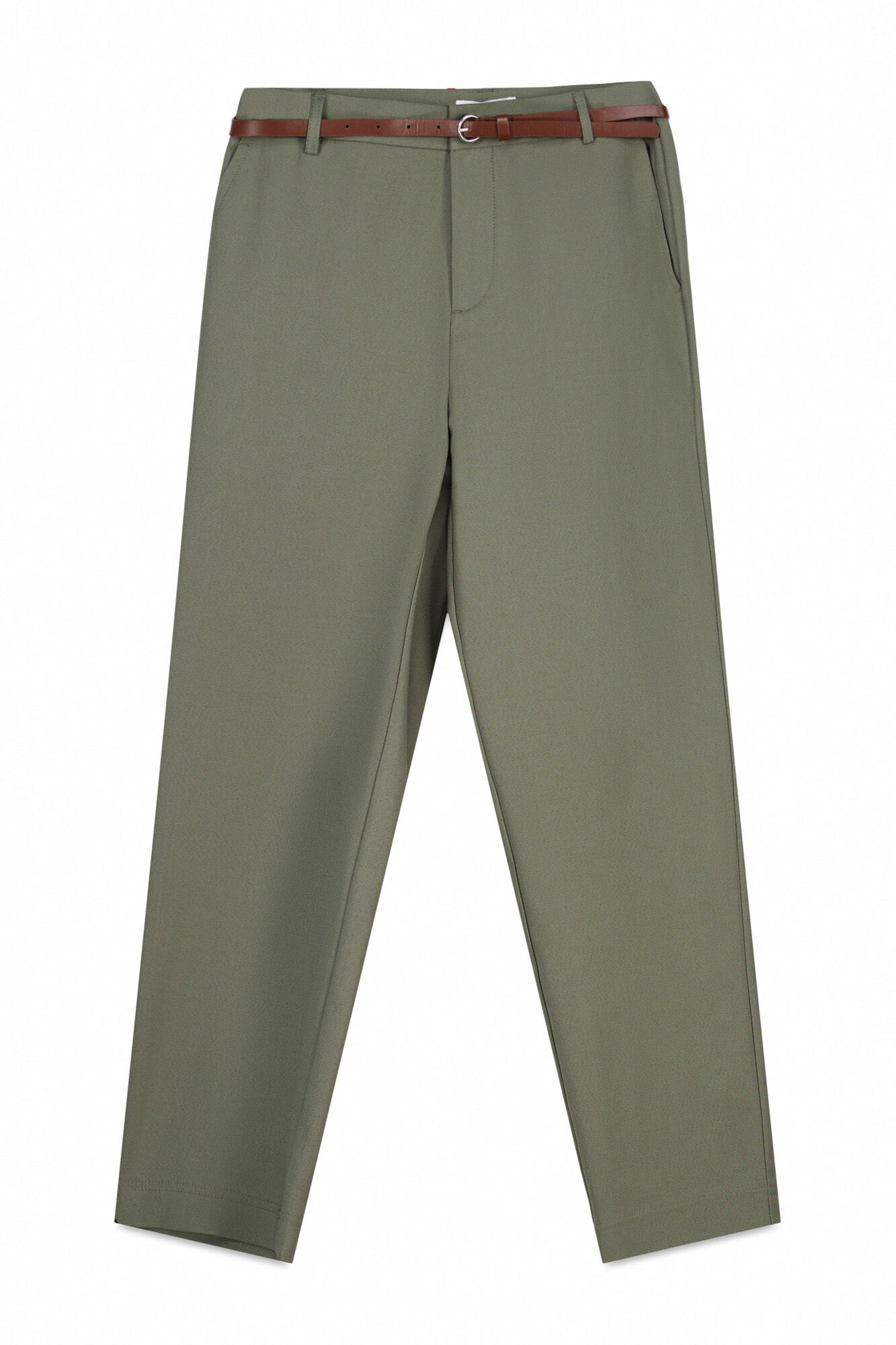Milano Pantal&oacute;n chino con cintur&oacute;n Gris