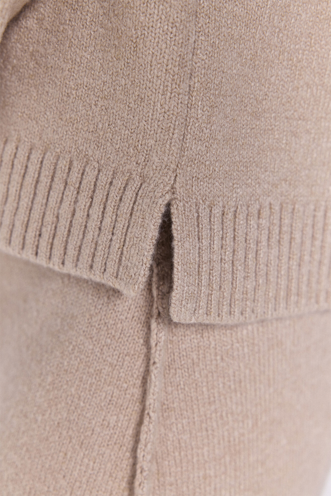 Milano Jersey estructurado de corte extragrande Beige/Claro