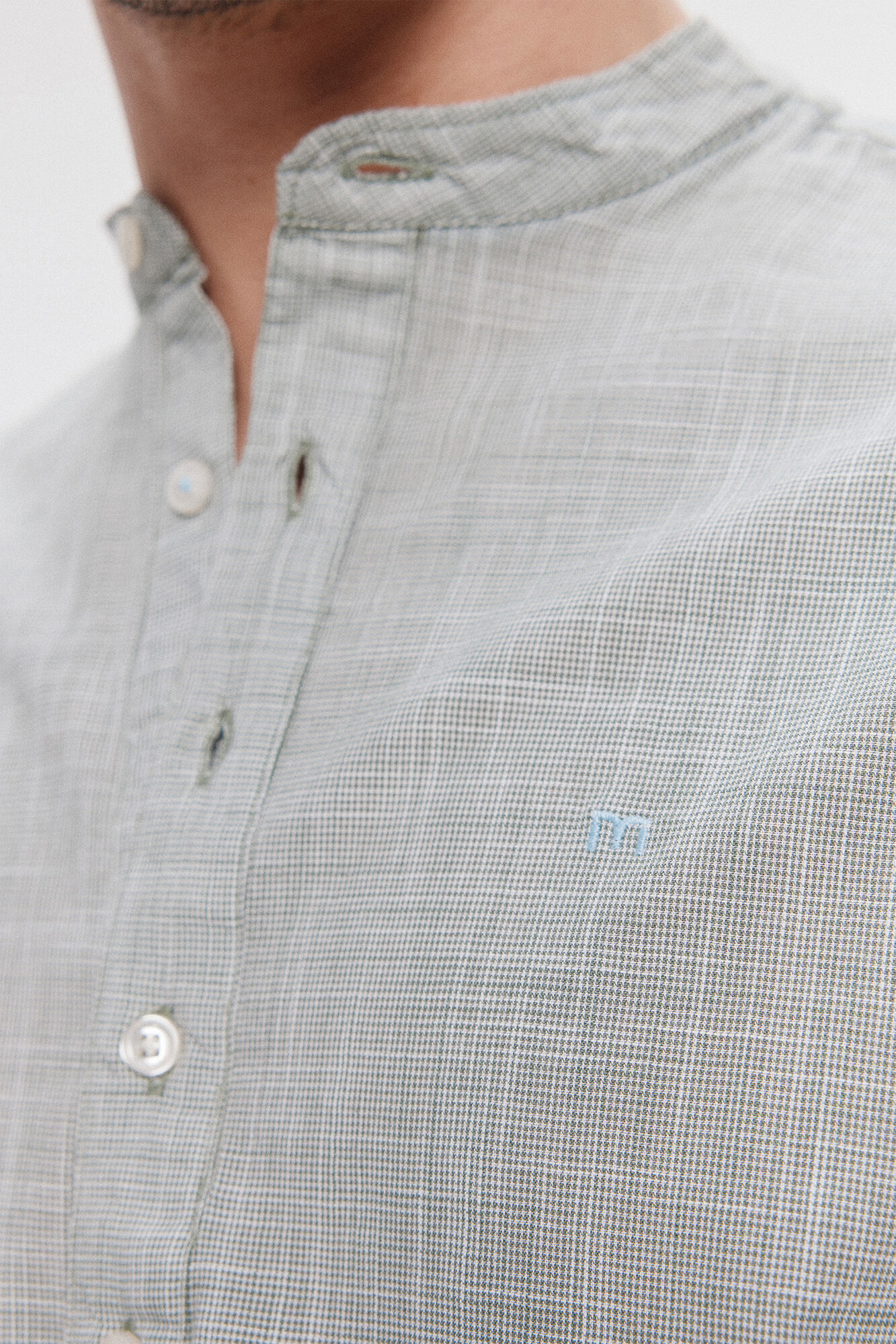 Milano Camisa Mao Polera Verde