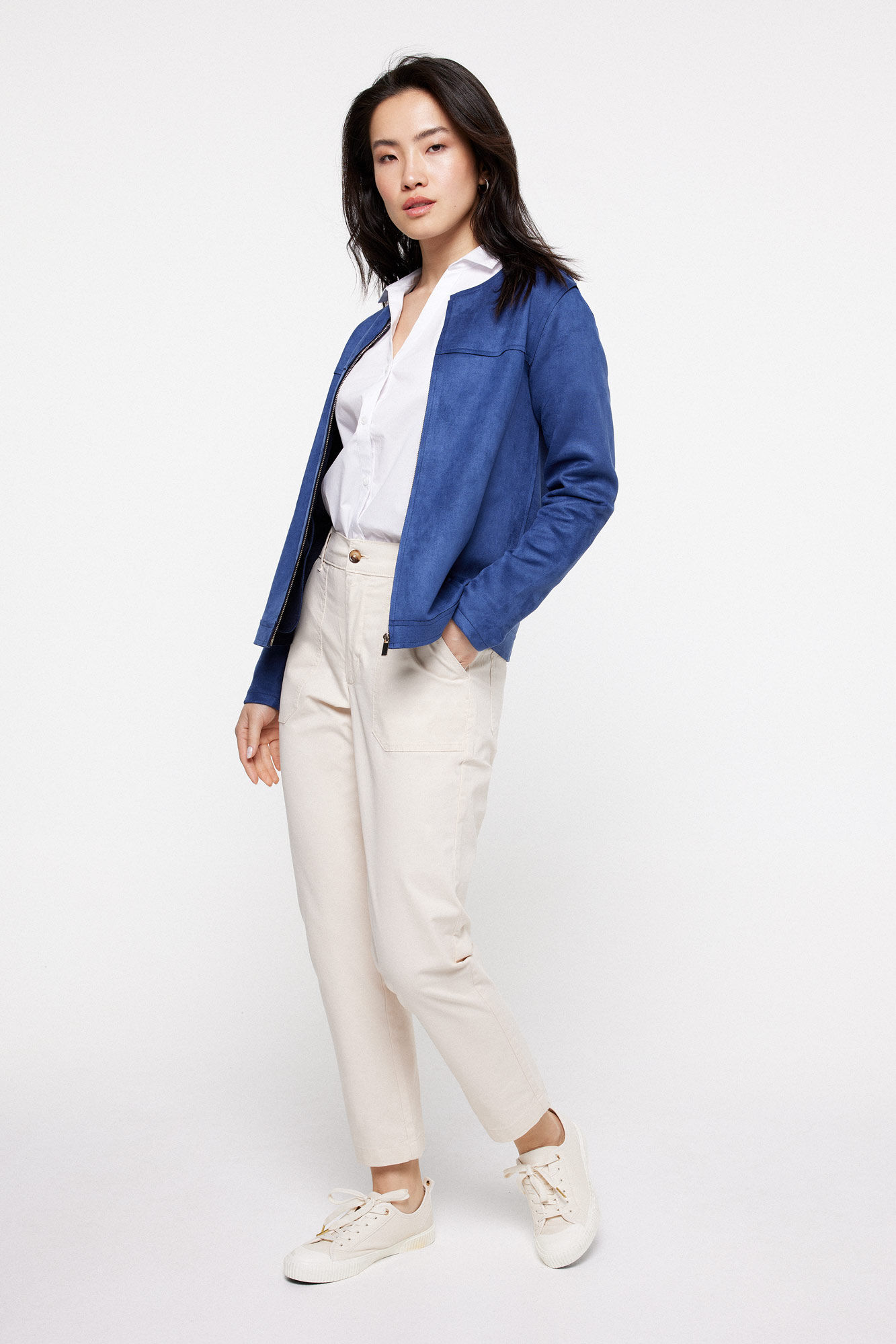 Chamarra antelina Chamarras de mujer Springfield MX