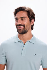 Fifty Outlet Polo básico de piqué Azul