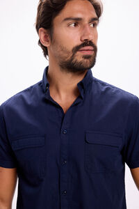 Milano Camisa de popelín liso
