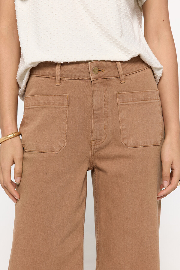 Milano Pantalón Culotte Gris