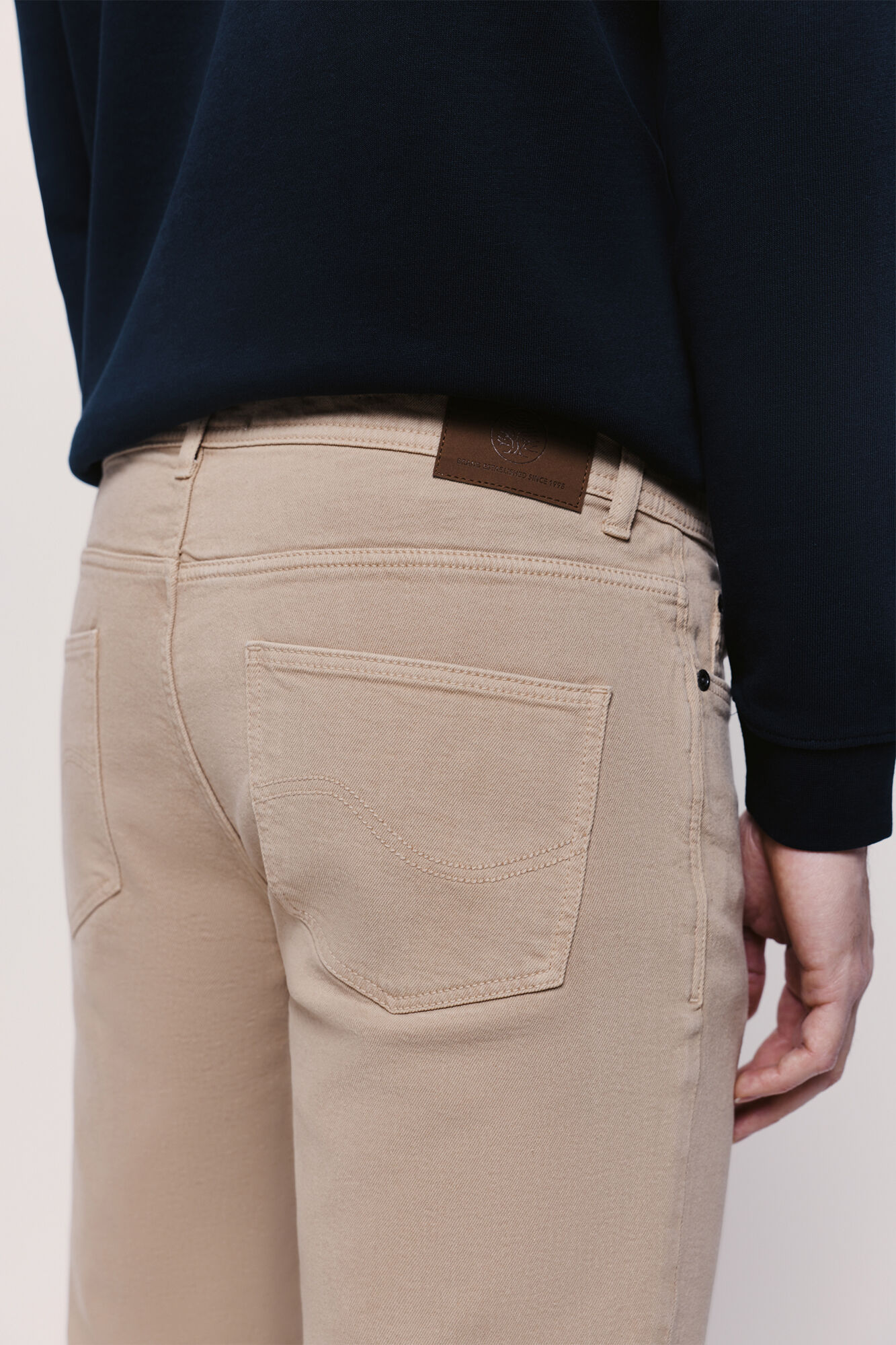 Springfield Pantal&oacute;n de cinco bolsillos Beige
