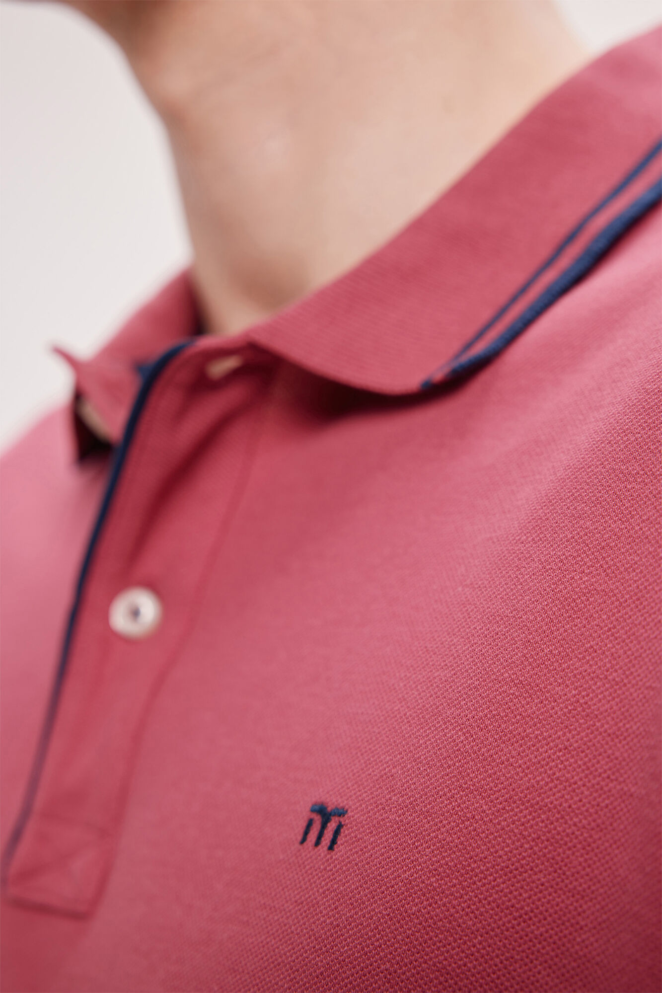 Milano Polo Tips Coral