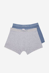 Fifty Outlet Pack de boxers print fantasía Gris