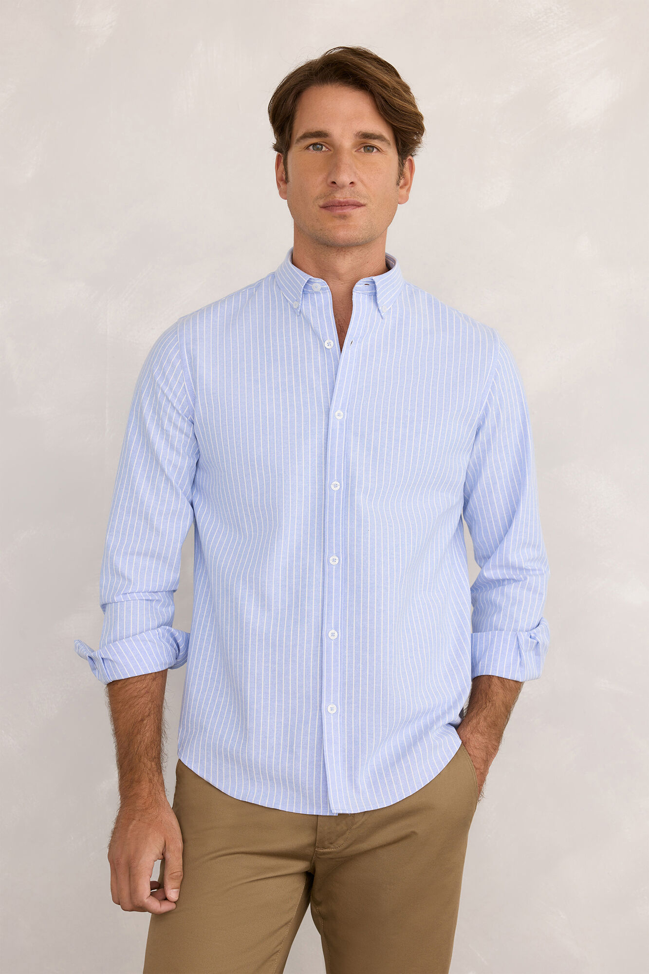 Milano Camisa deportiva a rayas