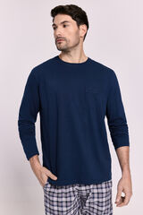 Milano Pijama larga Navy