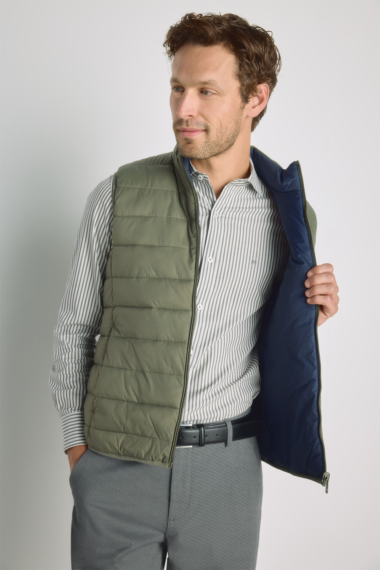 Milano Chaleco acolchado ultralight Gris