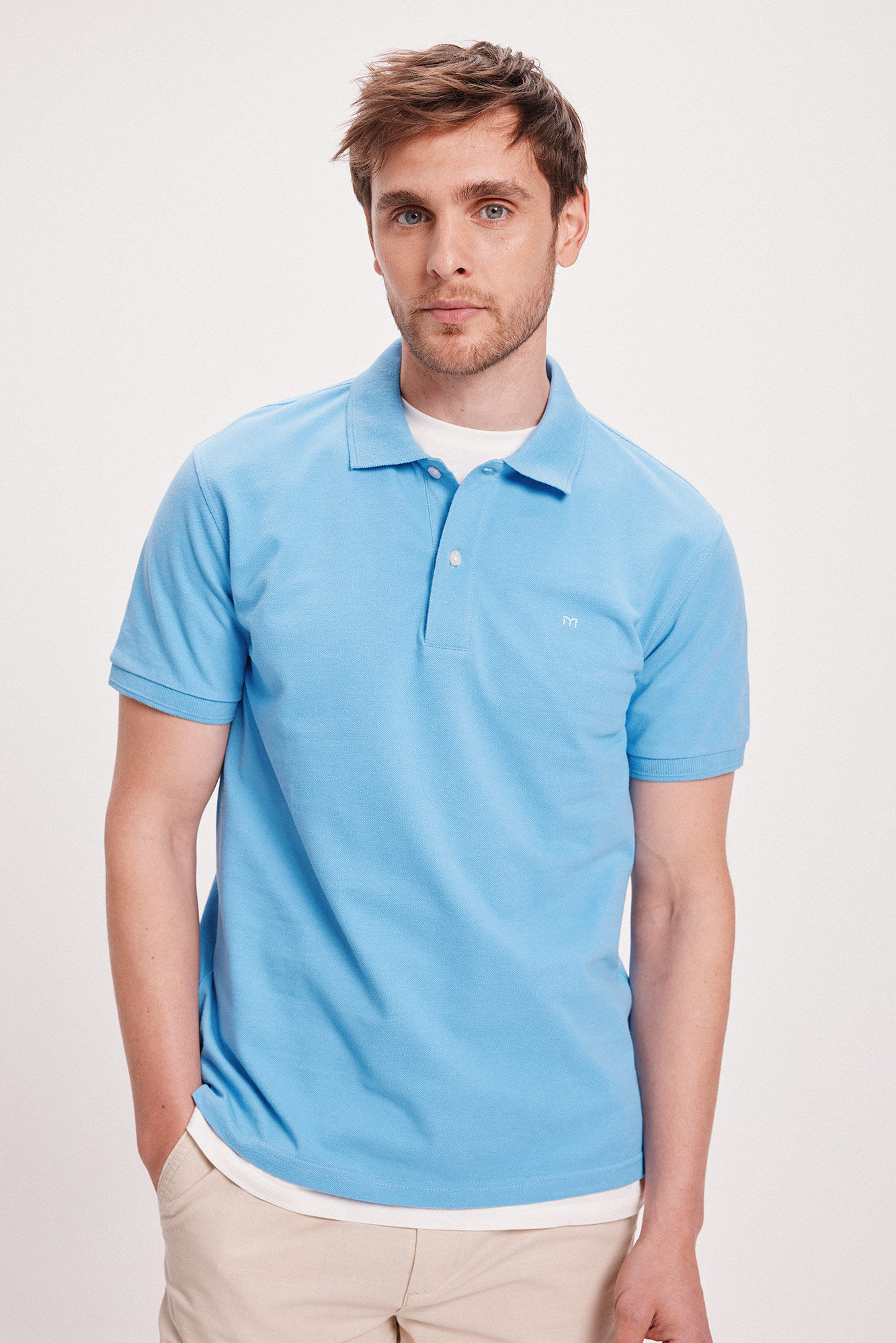 Milano Polo B&aacute;sico Piqu&eacute;&nbsp;