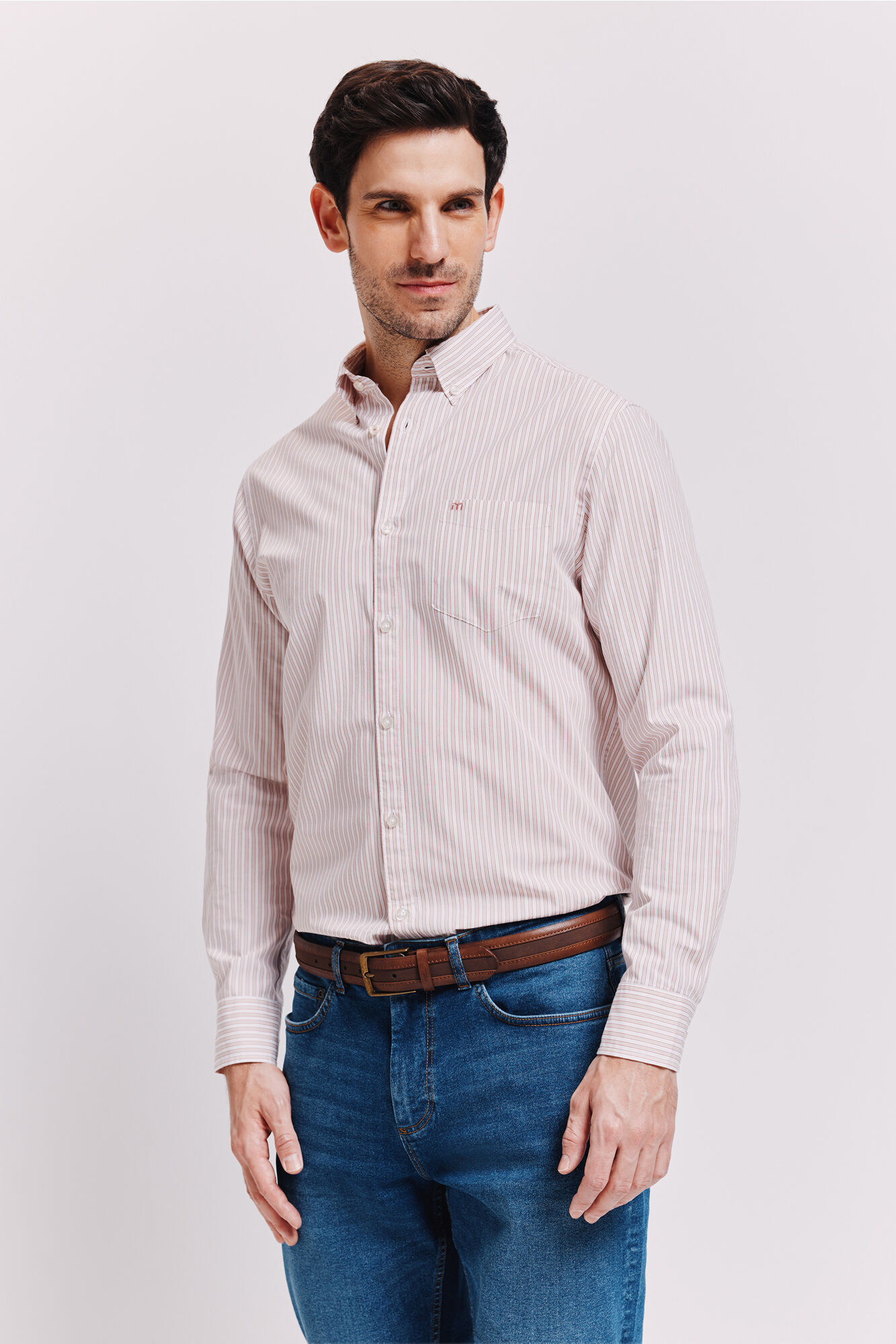 Milano Camisa manga larga a rayas