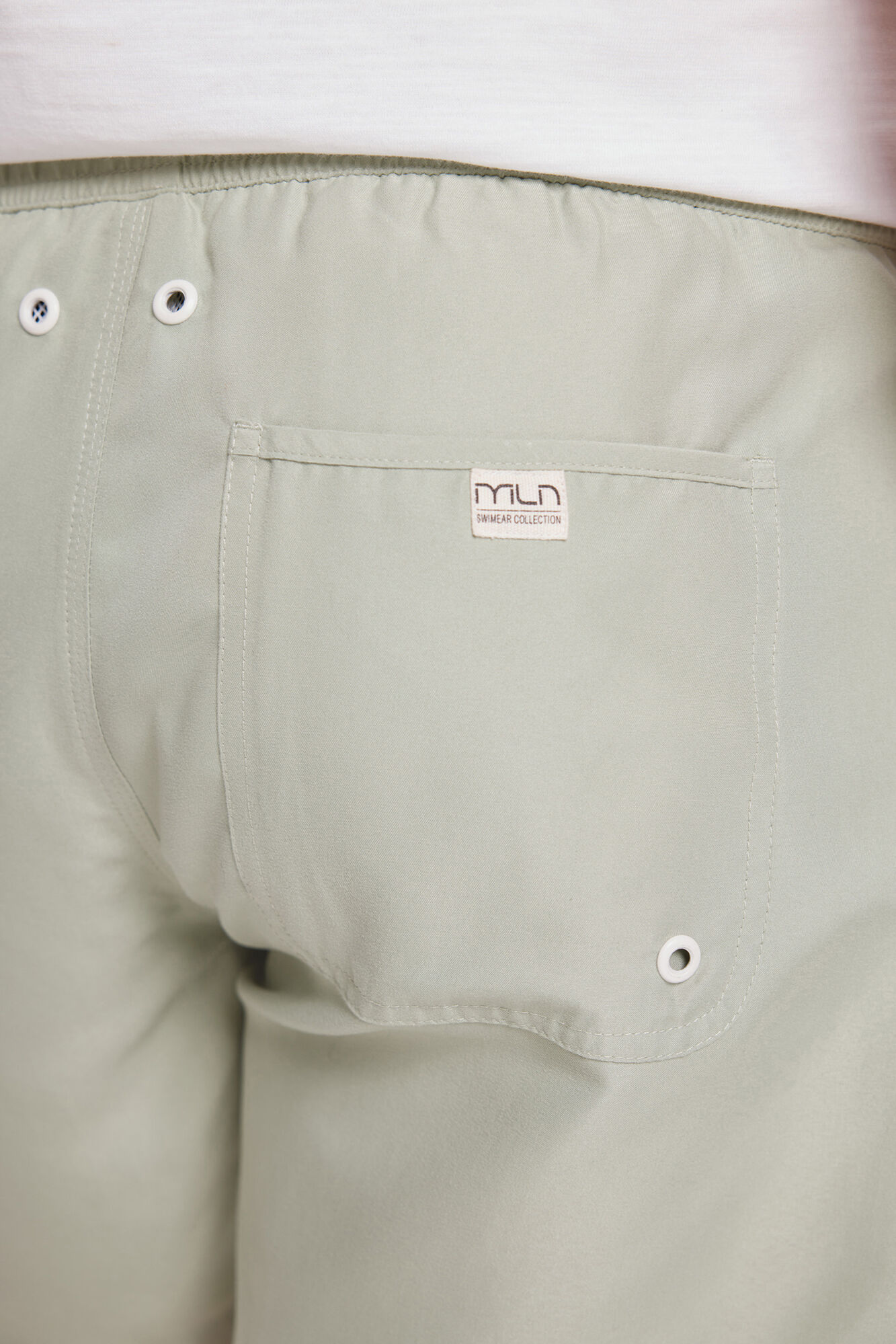 Milano Ba&ntilde;ador B&aacute;sico Corto Kaki Claro