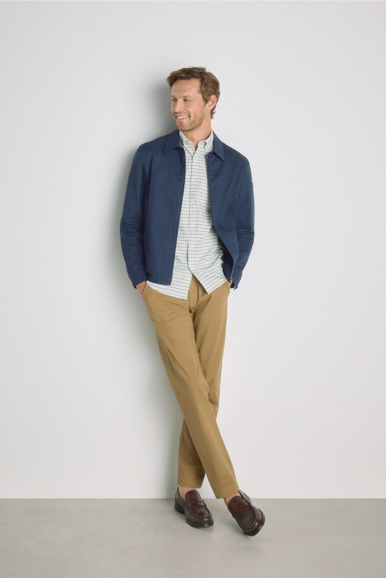 Milano Chamarra con bolsillos Navy