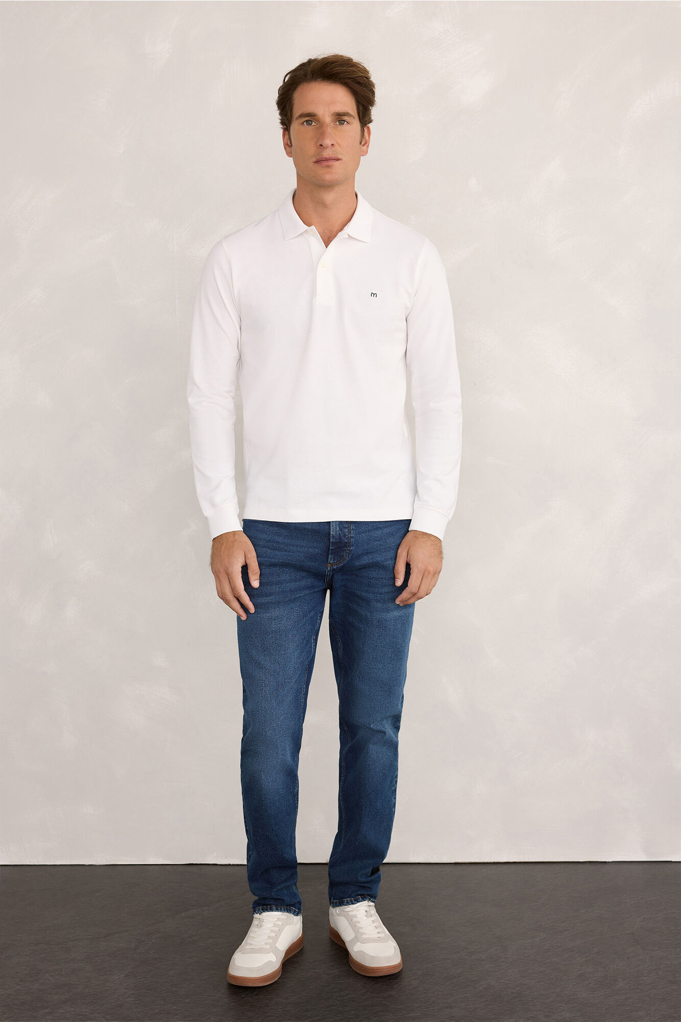 Milano Polo de rugby de manga larga