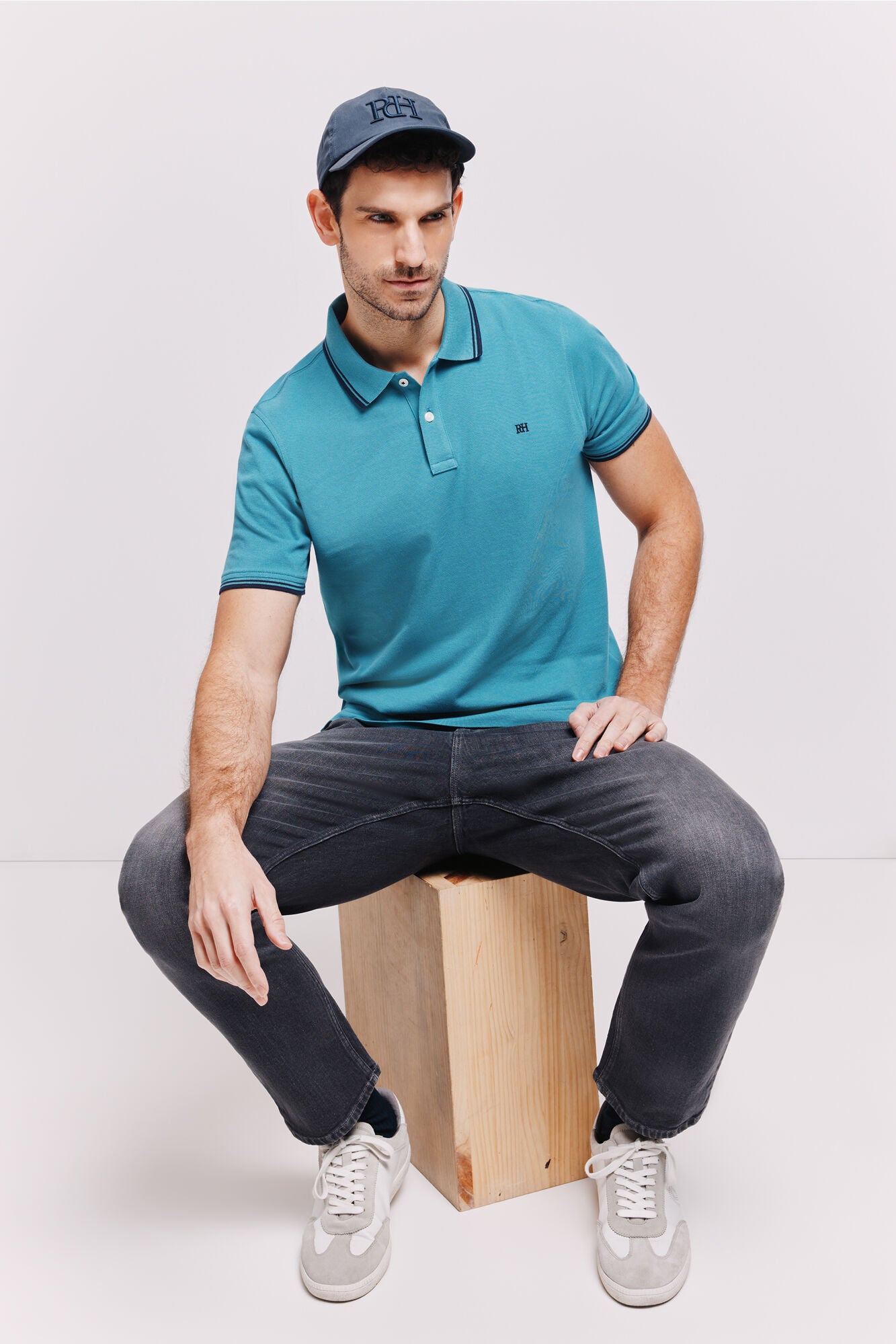 Pedro del Hierro Polo manga corta
