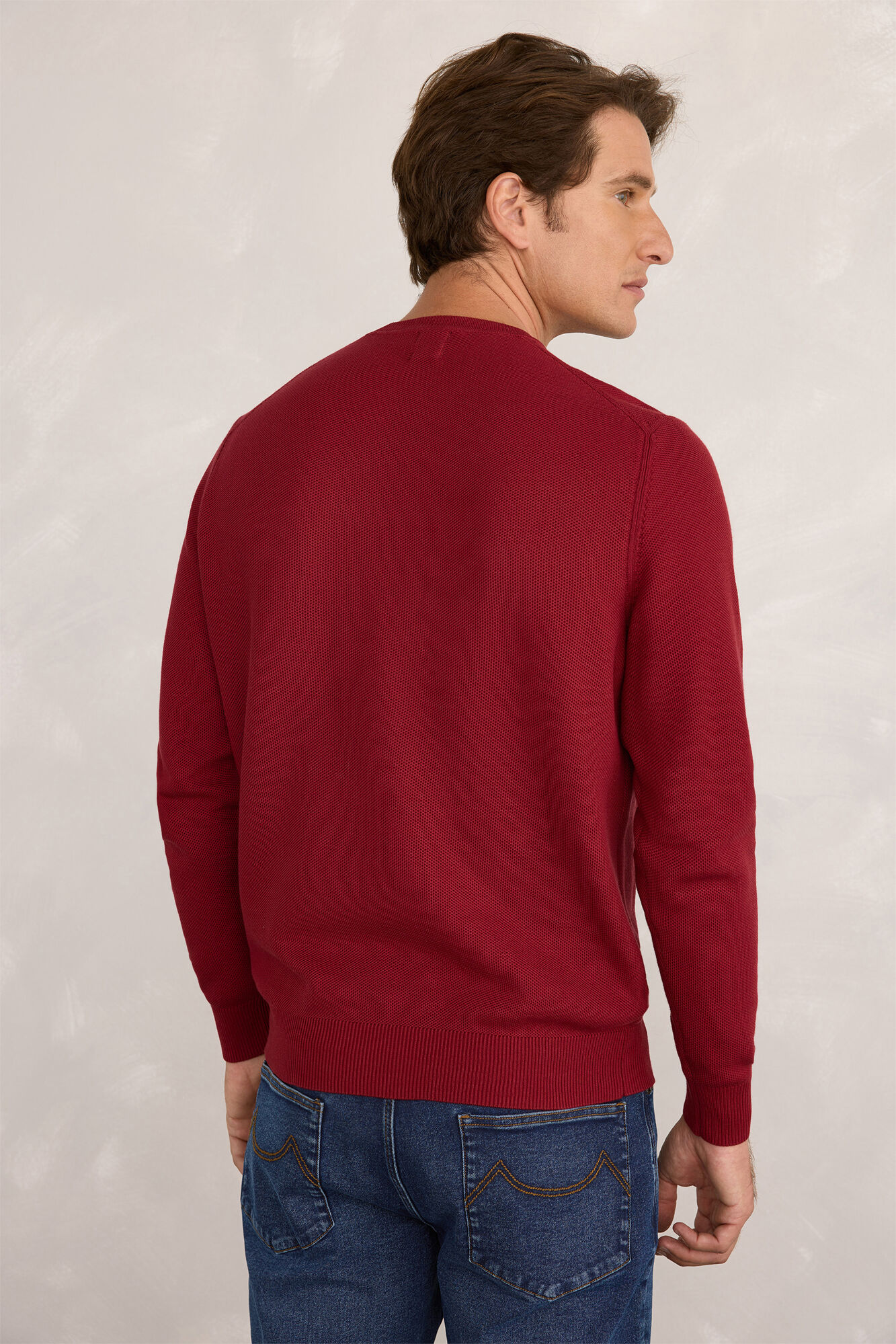 Milano Jersey b&aacute;sico de nido de abeja Kaki Oscuro