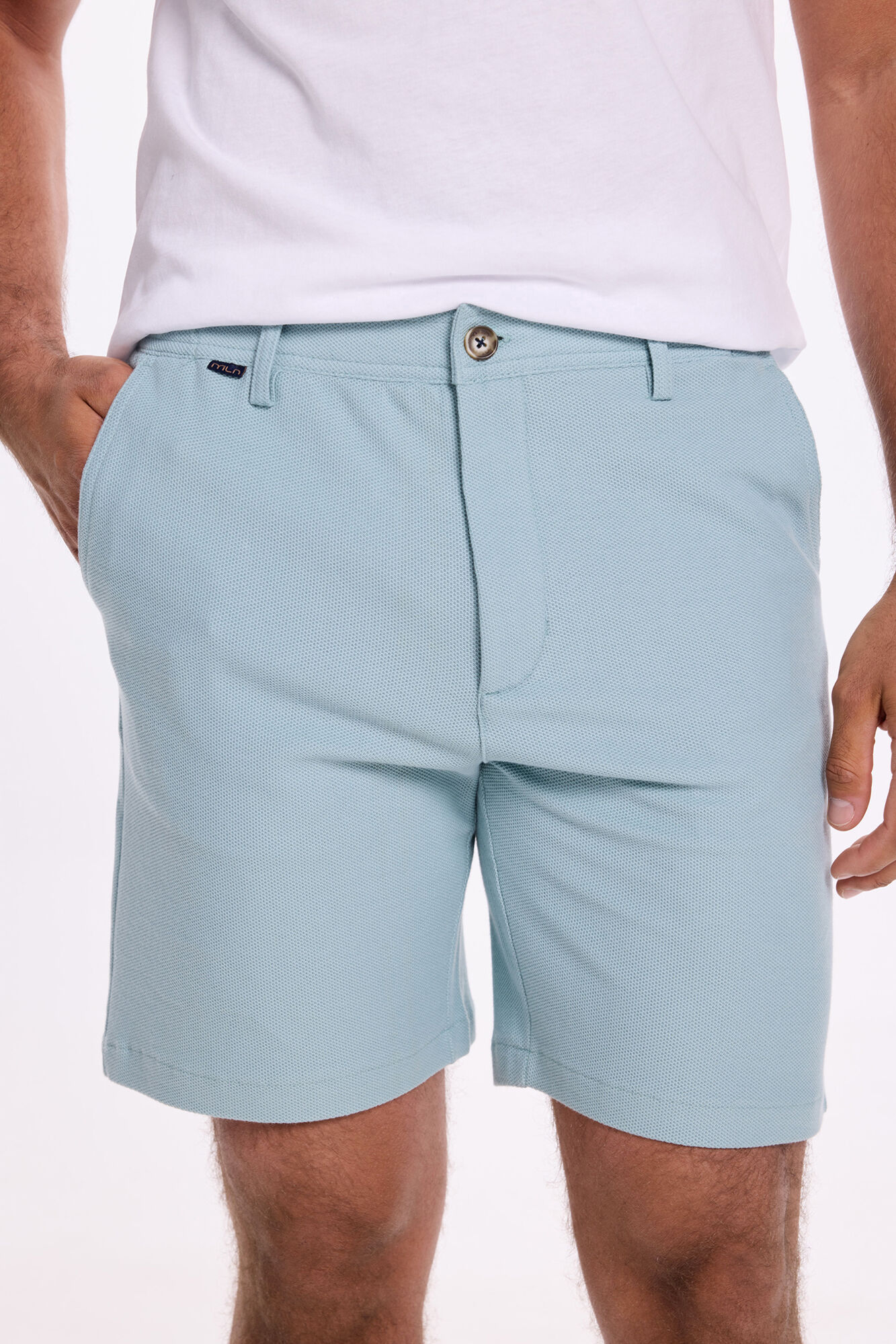 Milano Bermudas con aspecto de lino