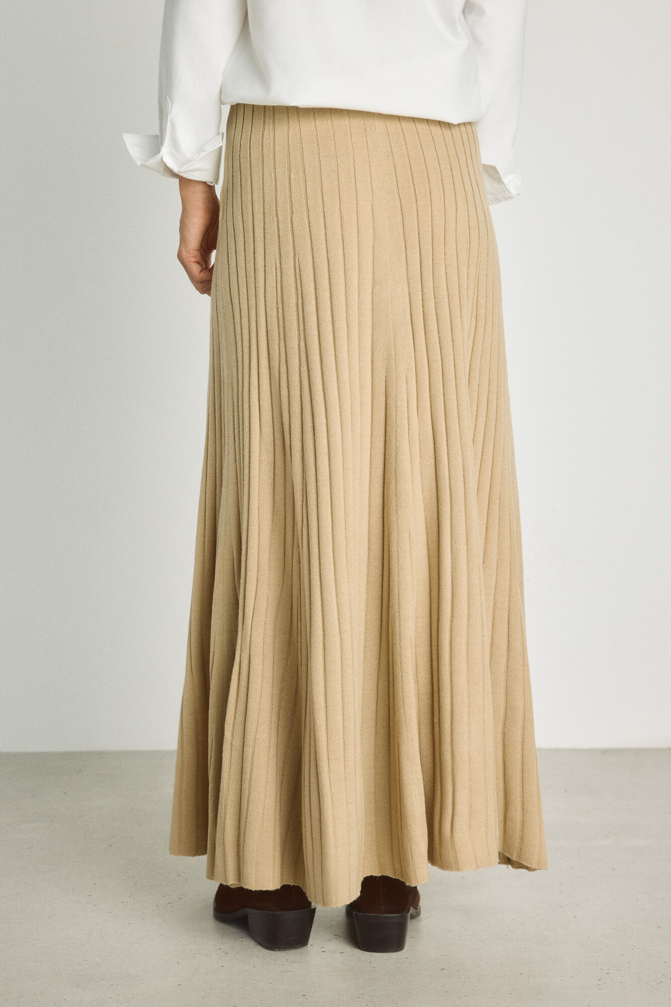 Milano Falda de tejido Beige