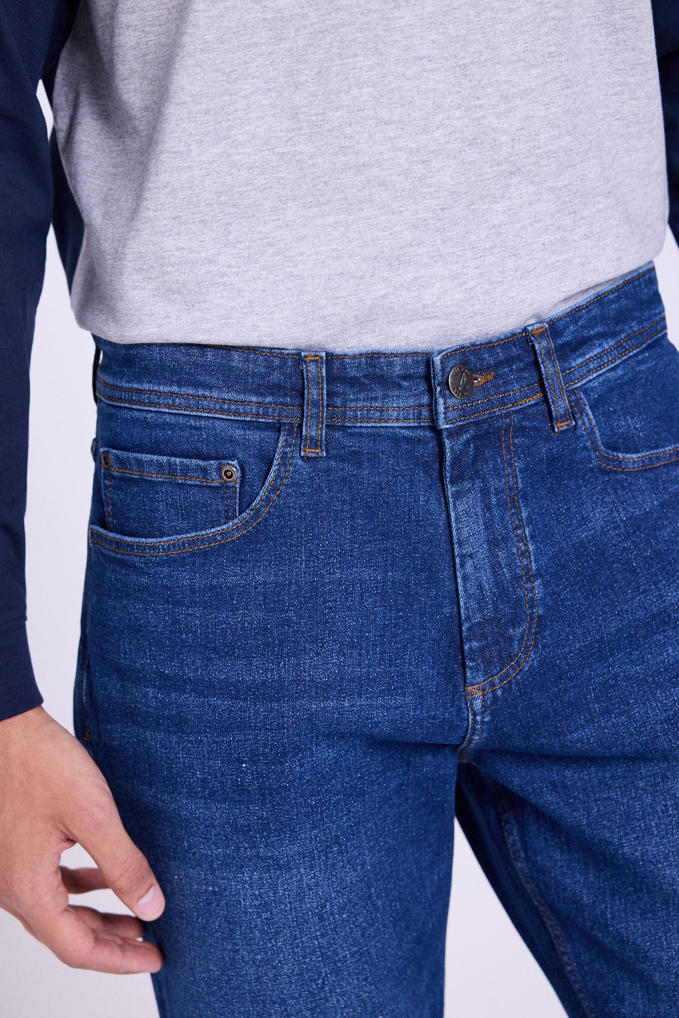 Milano Pantal&oacute;n Comfort Fit Azul