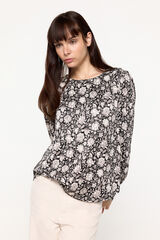 Fifty Outlet Blusa satinada Estampado