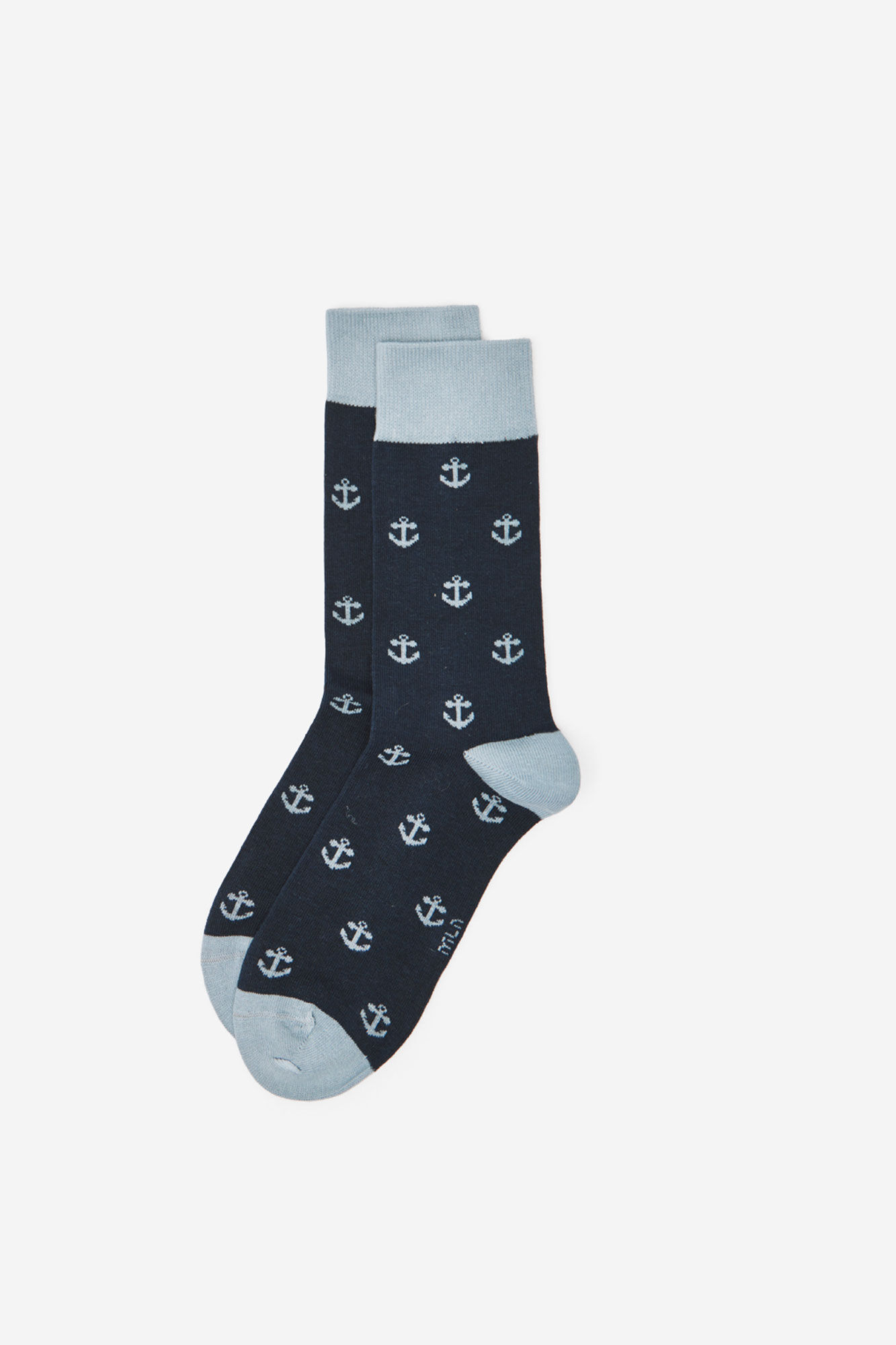 Milano Calcet&iacute;n con estampado de anclas