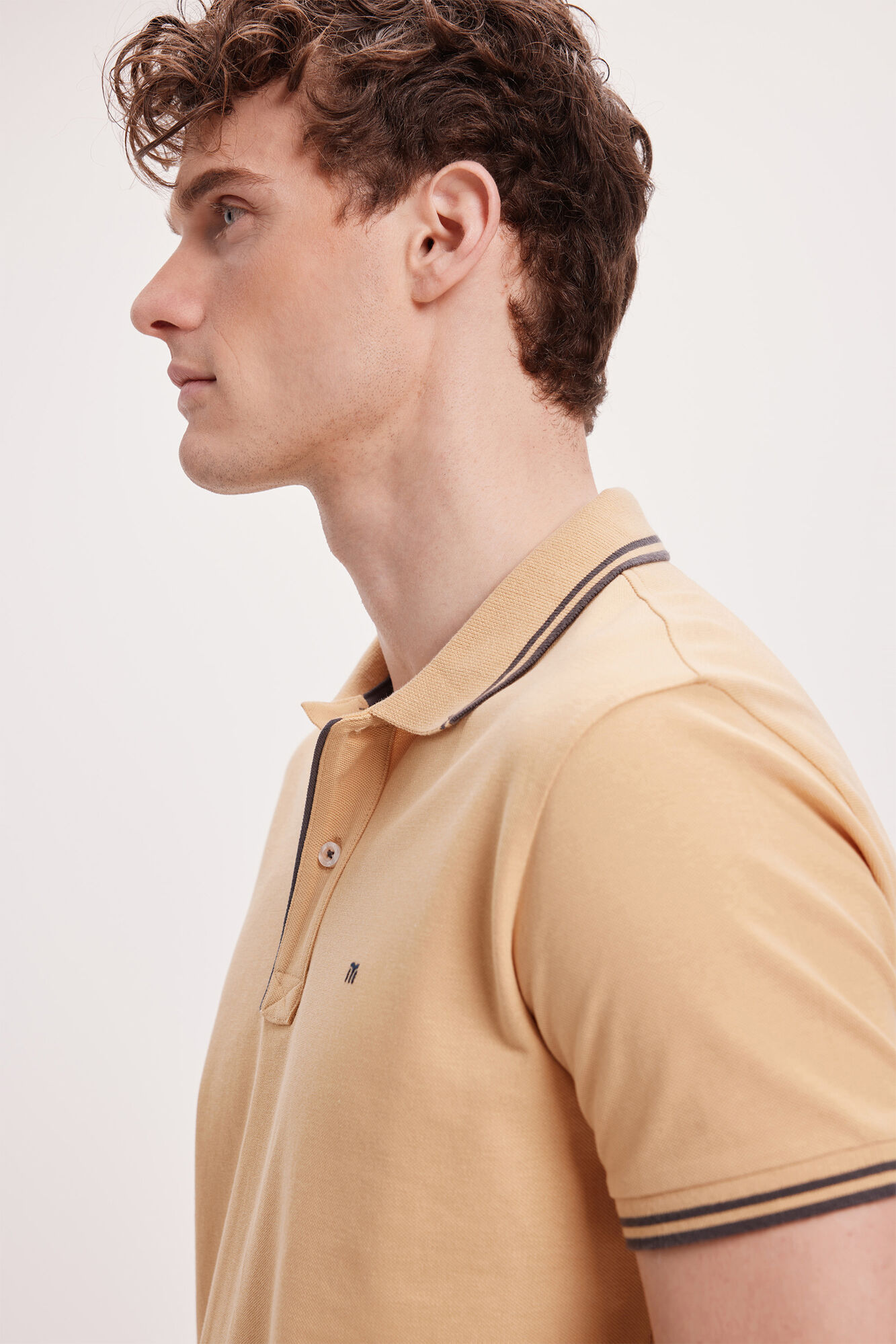 Milano Polo Tips Dorado/ Mostaza