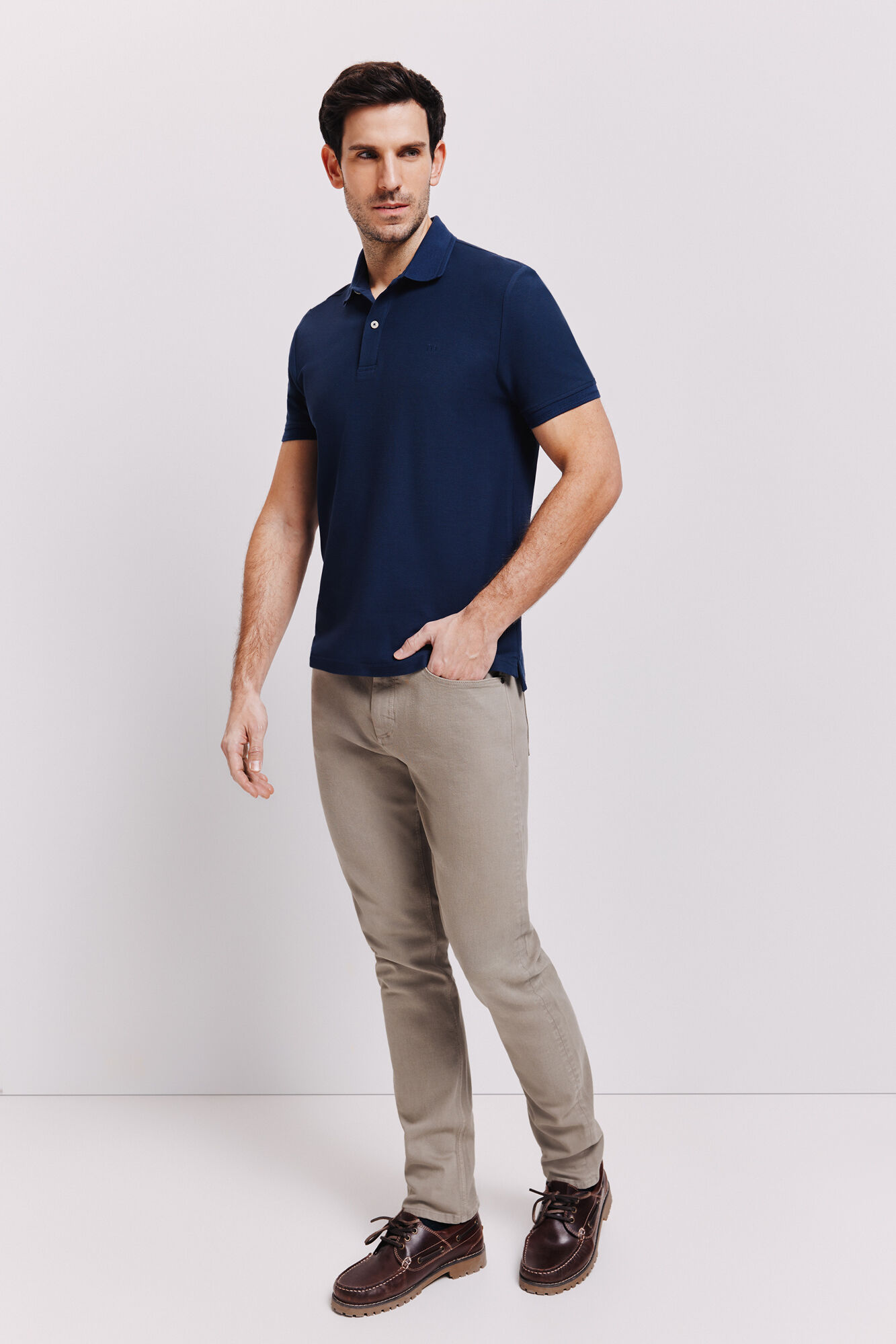 Milano Polo manga corta