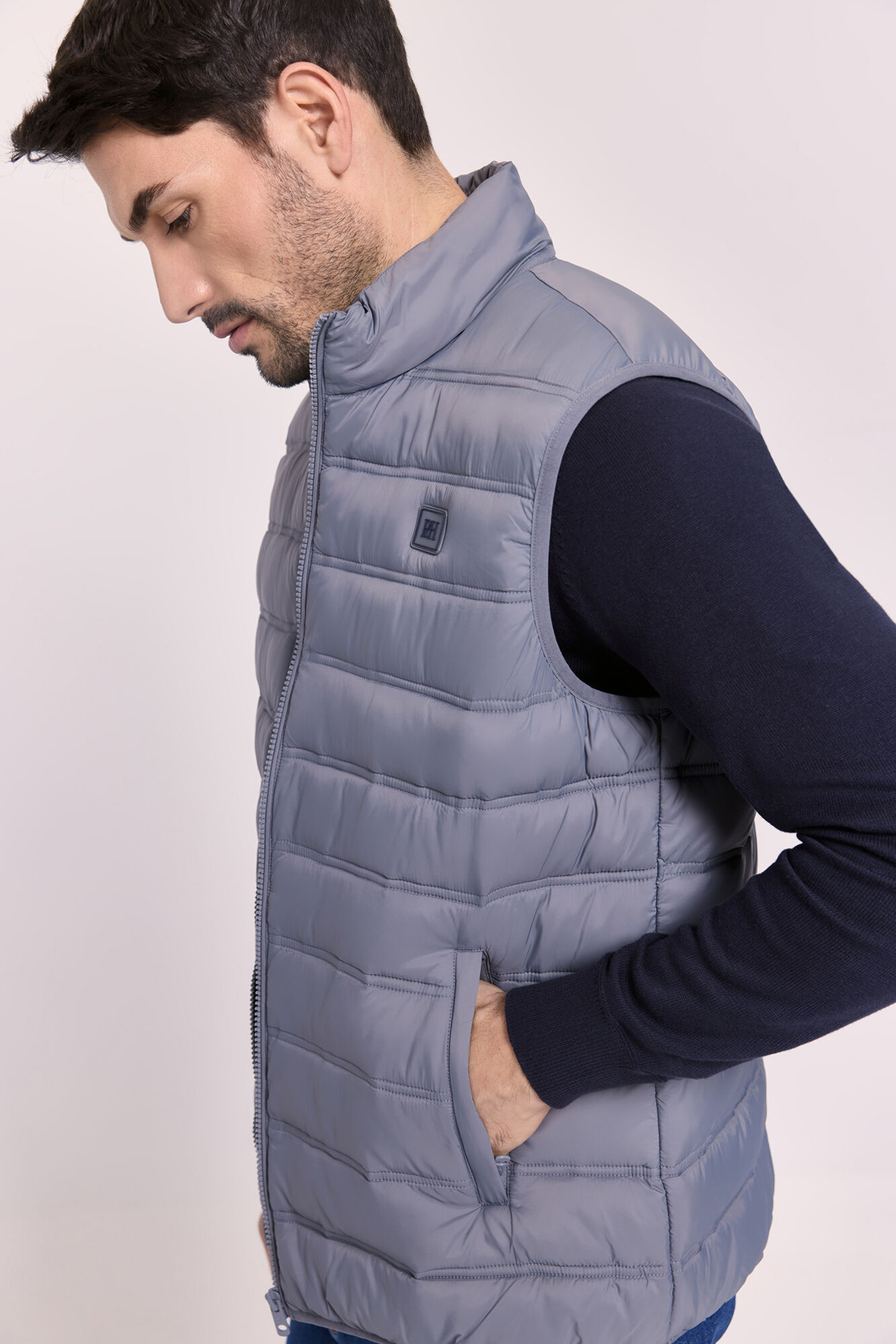 Pedro del Hierro Chaleco acolchado ultraligero Gris