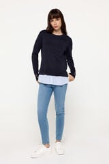 Fifty Outlet Pantalón denim skinny Azul