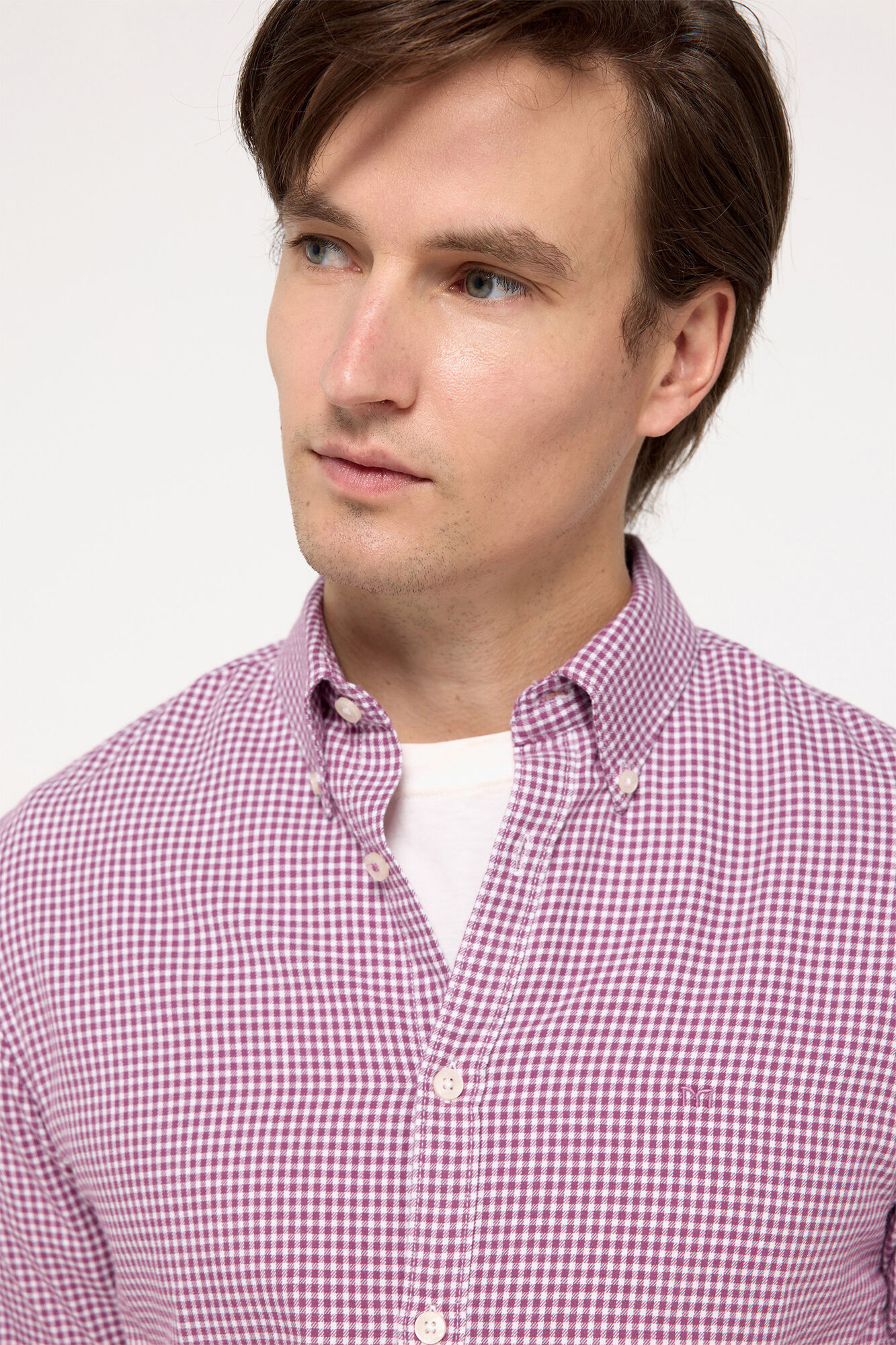 Milano Camisa Twill Cuadros