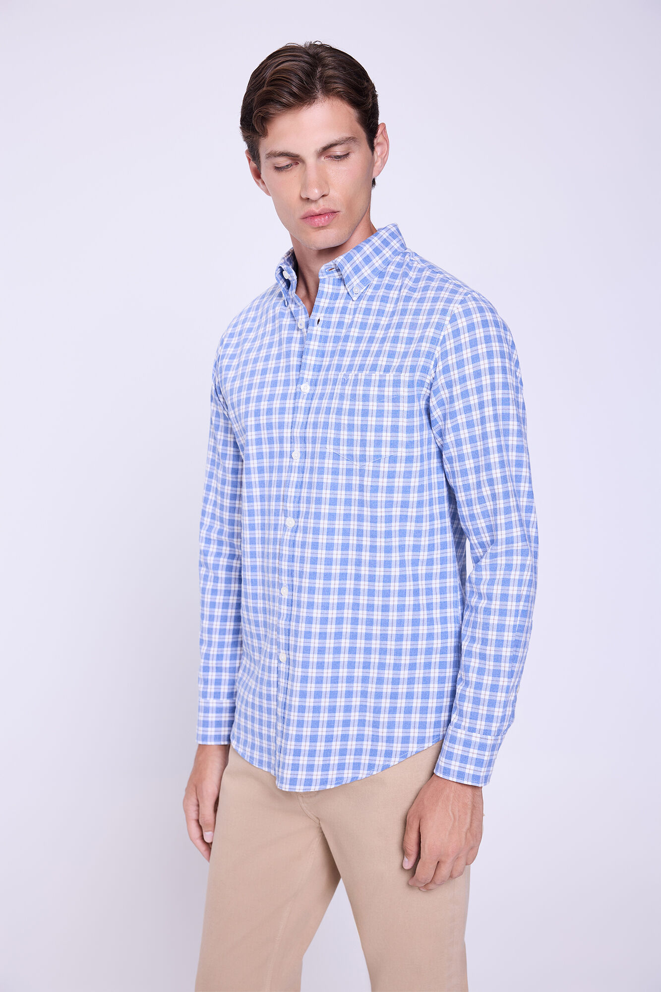 Milano Camisa a cuadros de corte relajado