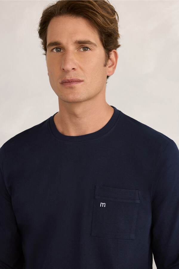 Milano Pijama Rutine Navy