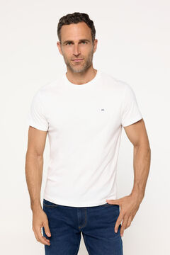 Fifty Outlet Playera básica 100% algodón Blanco