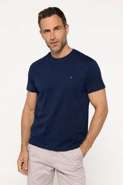 Fifty Outlet Playera básica 100% algodón Navy