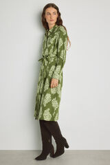 Milano Vestido camisero Verde