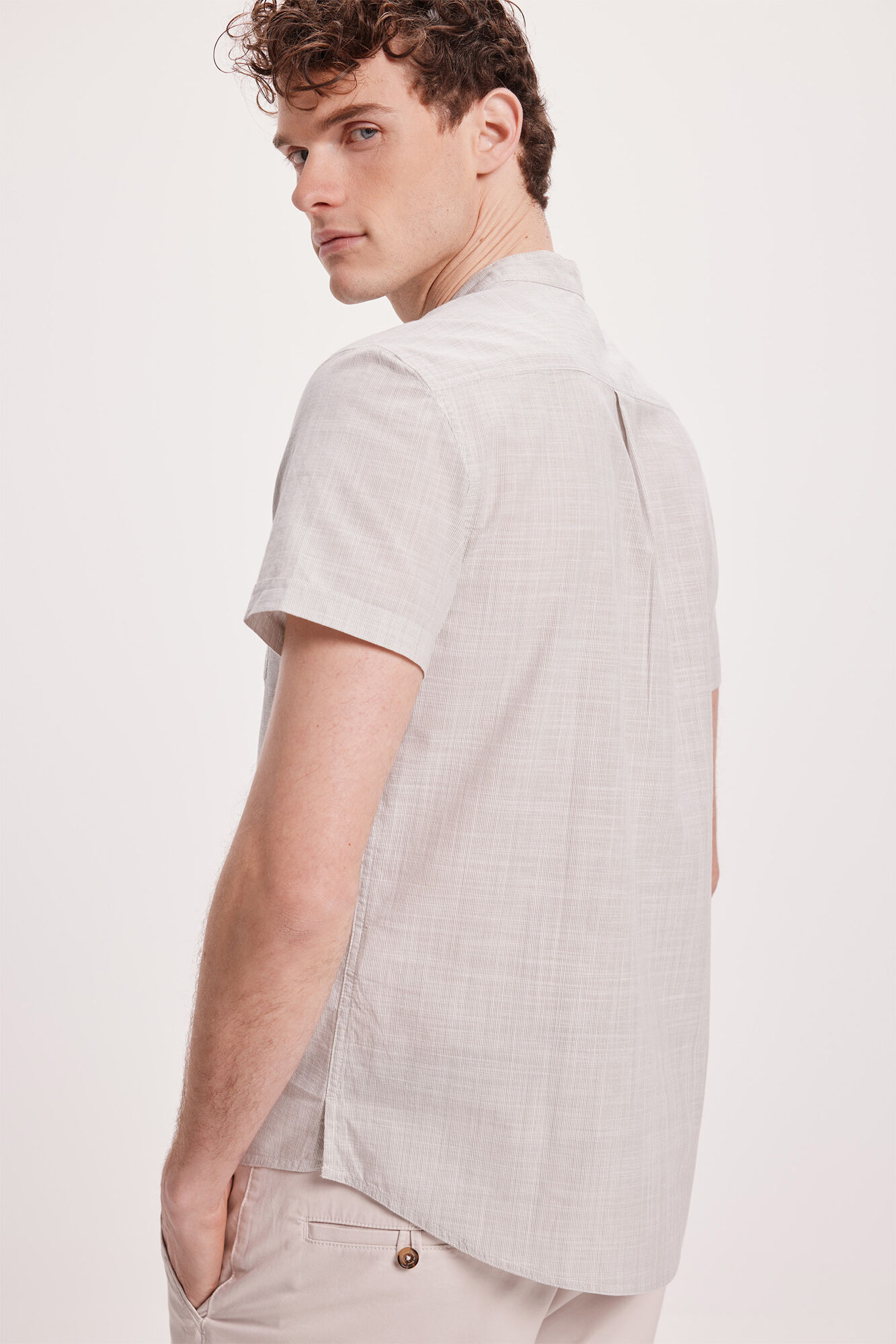 Milano Camisa Slub natural