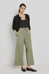 Milano Pantal&oacute;n holgado Kaki Claro