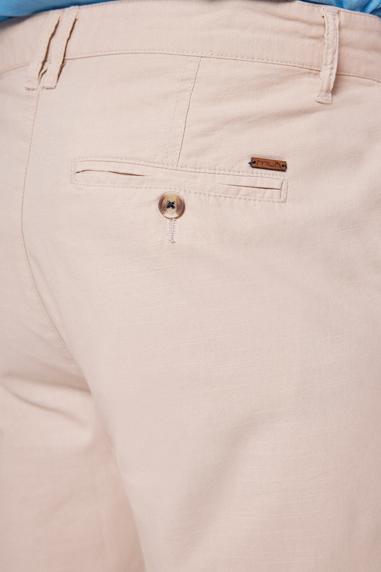 Milano Bermuda Lisa Lino Beige
