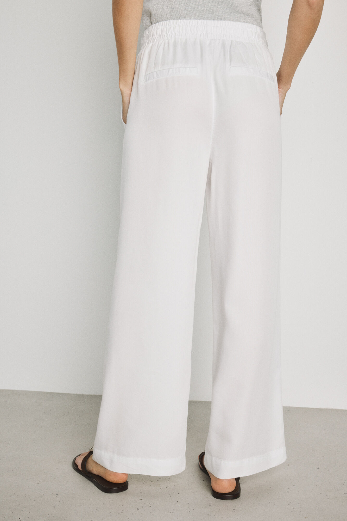Milano Pantal&oacute;n de mezclilla ligero Blanco