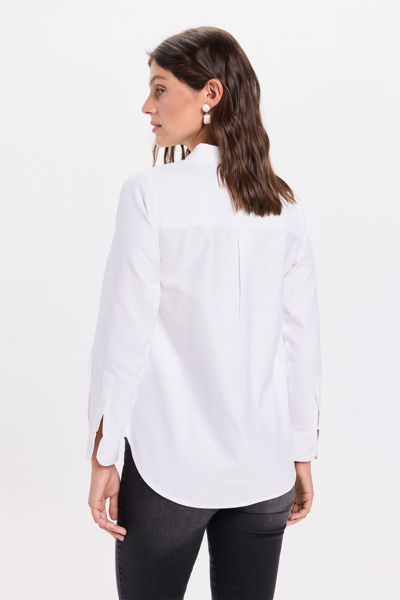 Milano Camisa Oxford Blanco