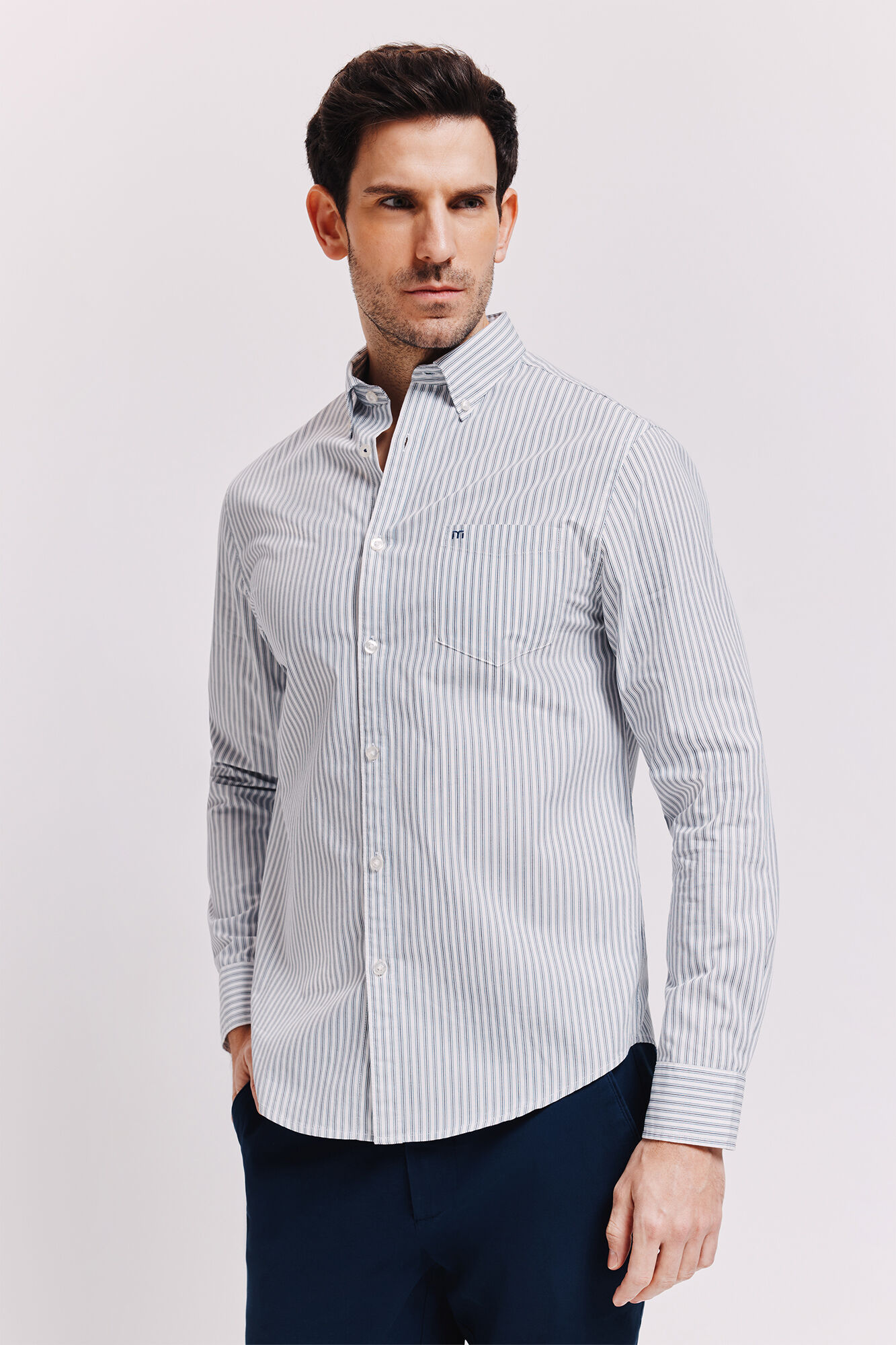 Milano Camisa manga larga a rayas