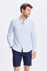 Milano Camisa deportiva estructurada Azul