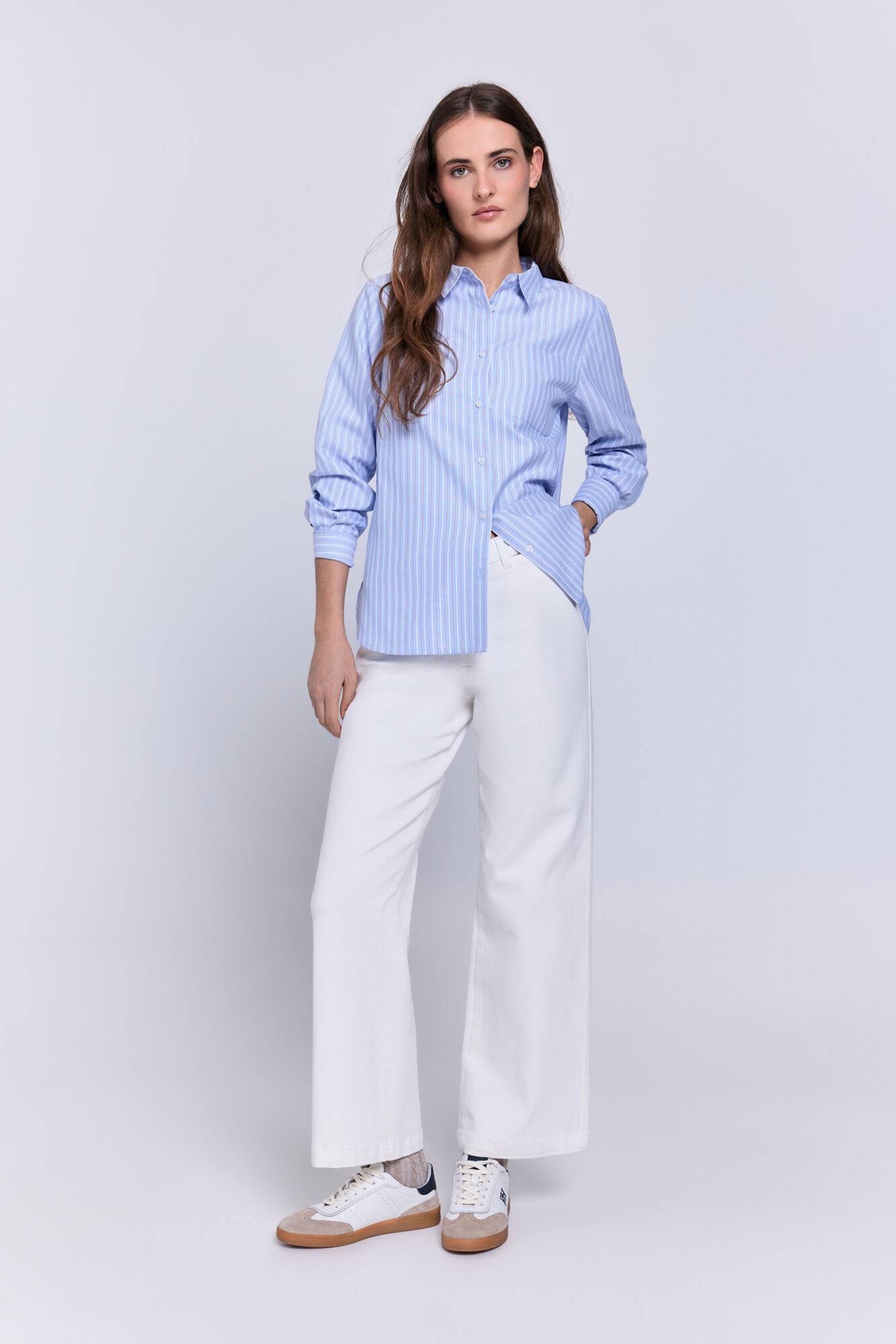 Milano Camisa oxford rayas