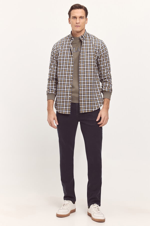 Milano Pantalón Slim 5 bolsillos Navy