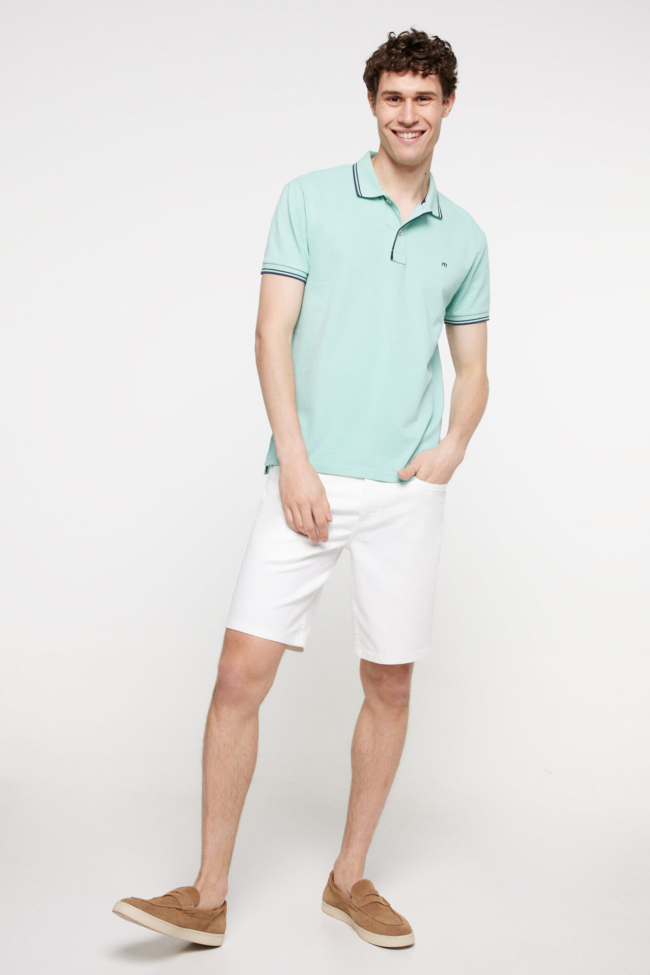 Milano Polo piqu&eacute; manga corta